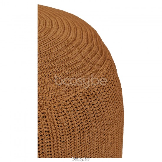 Vincent Sheppard Otto Pouf Cordon Crocheté Terre cuite Polypropylène.