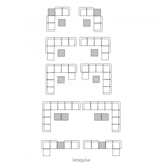 Vincent Sheppard Lucy Modulair midden.