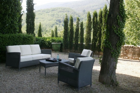 Vincent Sheppard Dovile Canapé lounge 3s Lloyd Loom Gris Quartz.