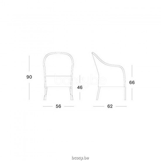 Vincent Sheppard Nice Dining Chair Oyster Lloyd Loom.