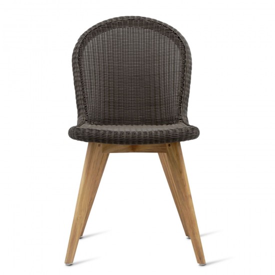 Vincent Sheppard Damien Stoel frame Mocca Wicker Polyethyleen.
