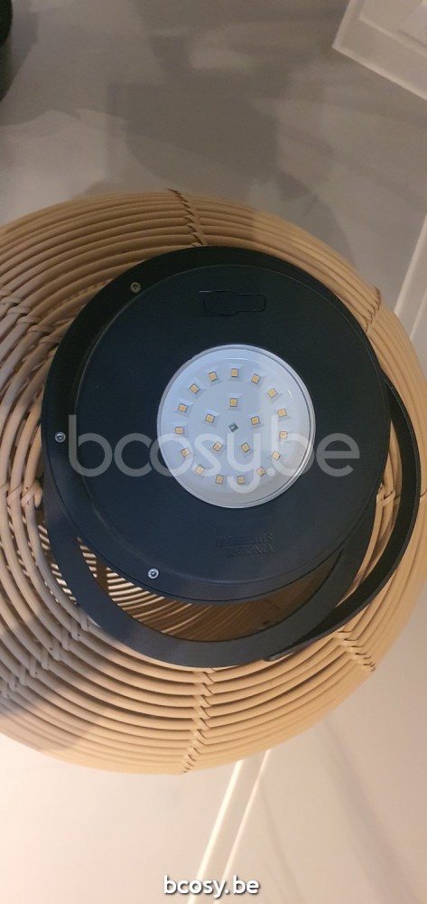 Vincent Sheppard Tika Vloerlampen Stalampen Staande Lampen Staanlampen Camel Wicker koord Polyethyleen.