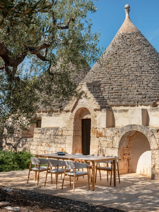 Vincent Sheppard Volta tuintafels Onbehandeld Teak Houten frame 240x100.