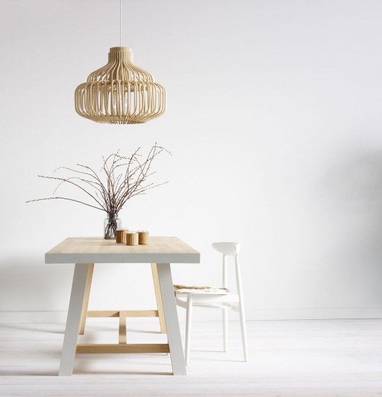 Vincent Sheppard Suspension Endless naturel Endless Naturel Lampe pendante en rotin Rotin Naturel.