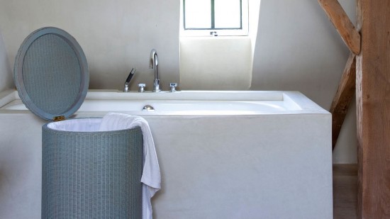 Vincent Sheppard Laura Panier à linge Lloyd Loom Aqua.