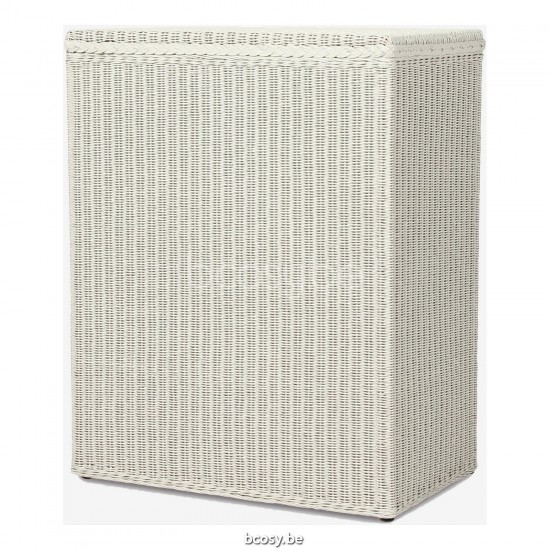 Vincent Sheppard Panier à linge Kubo Kubo Panier à linge Lloyd Loom Neige.