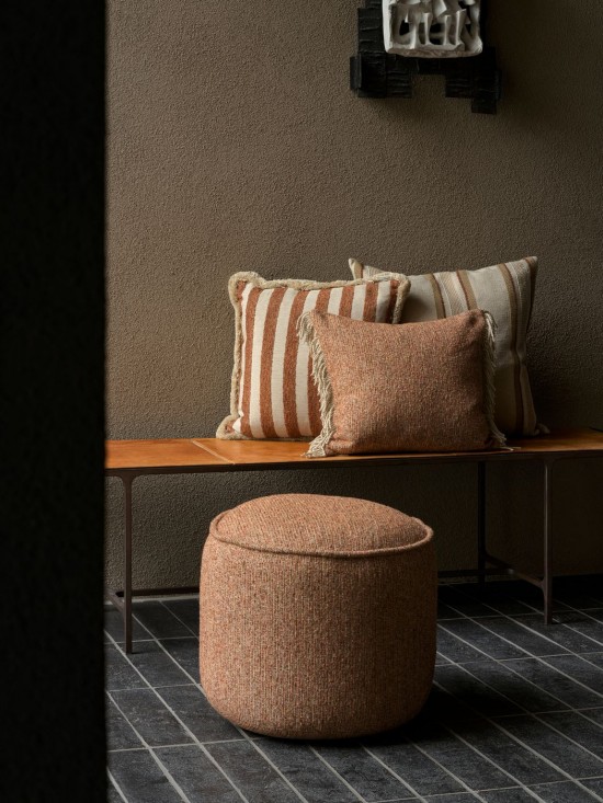 Vincent Sheppard Olaf sitzkissens puffs Hockers Dia 50 Cat B Fabric Kategorie B Stoff.