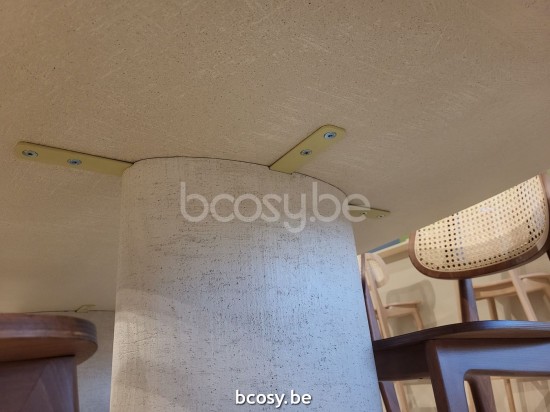 Vincent Sheppard Ari tables a manger de repas Cadre en Minéral Blanc lunaire 275x120.