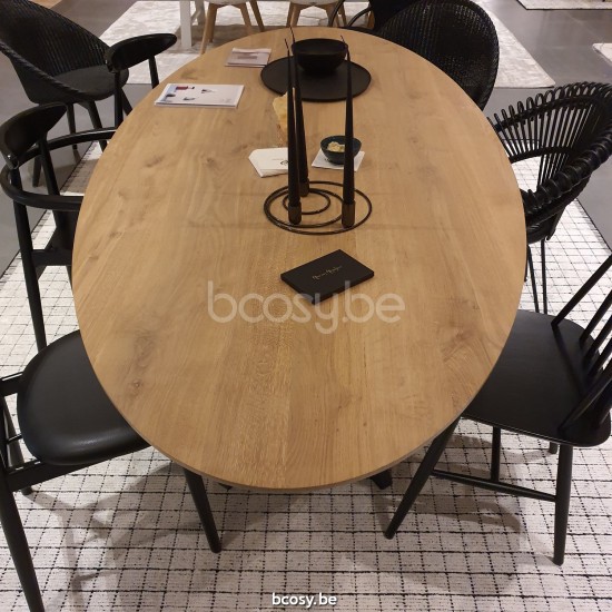 Vincent Sheppard Albert esstische Rahmen aus Schwarz pulverbeschichtet Stahl A 280x115.