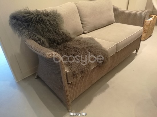 Vincent Sheppard Victor Canapé de salon Lloyd Loom Wengé.