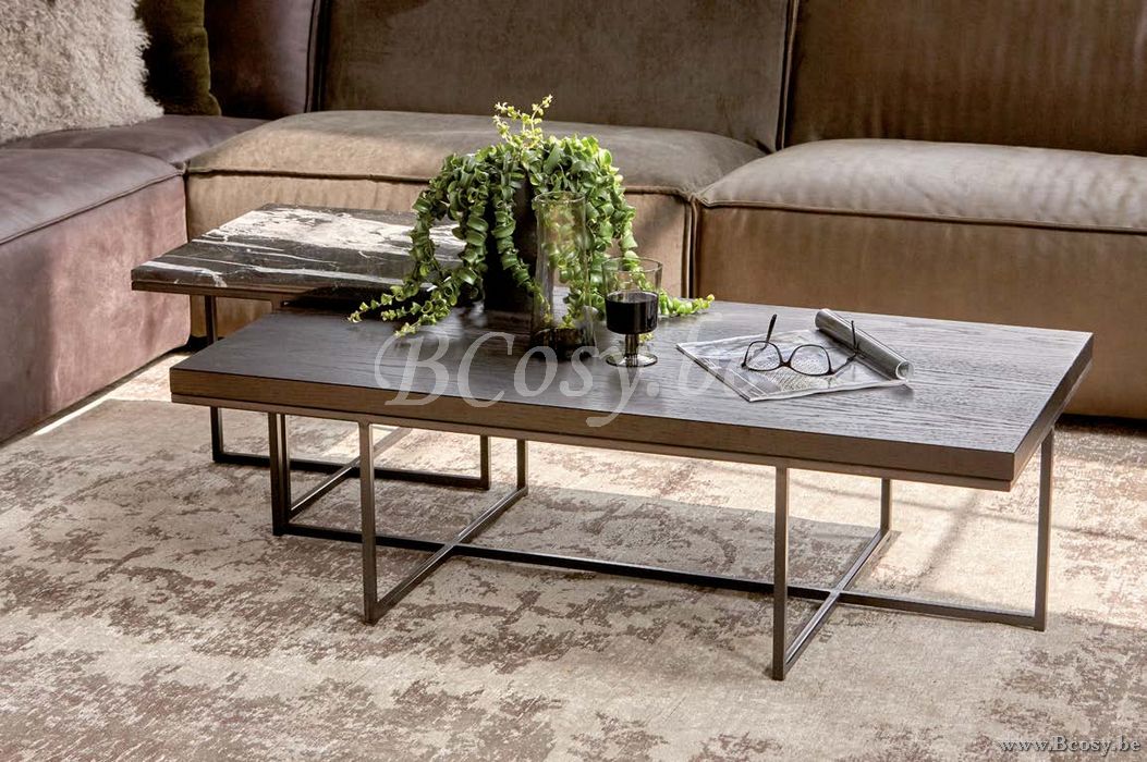 Lifestyle94 BURLINGTON COFFEE TABLE BLACK SALONTAFEL BLACK 120X60X38--Lifestyle 128915 <span style="font-size: 6pt;"> salontafels tables de salon basse coffee tables couchtische Kaffeetische </span ...