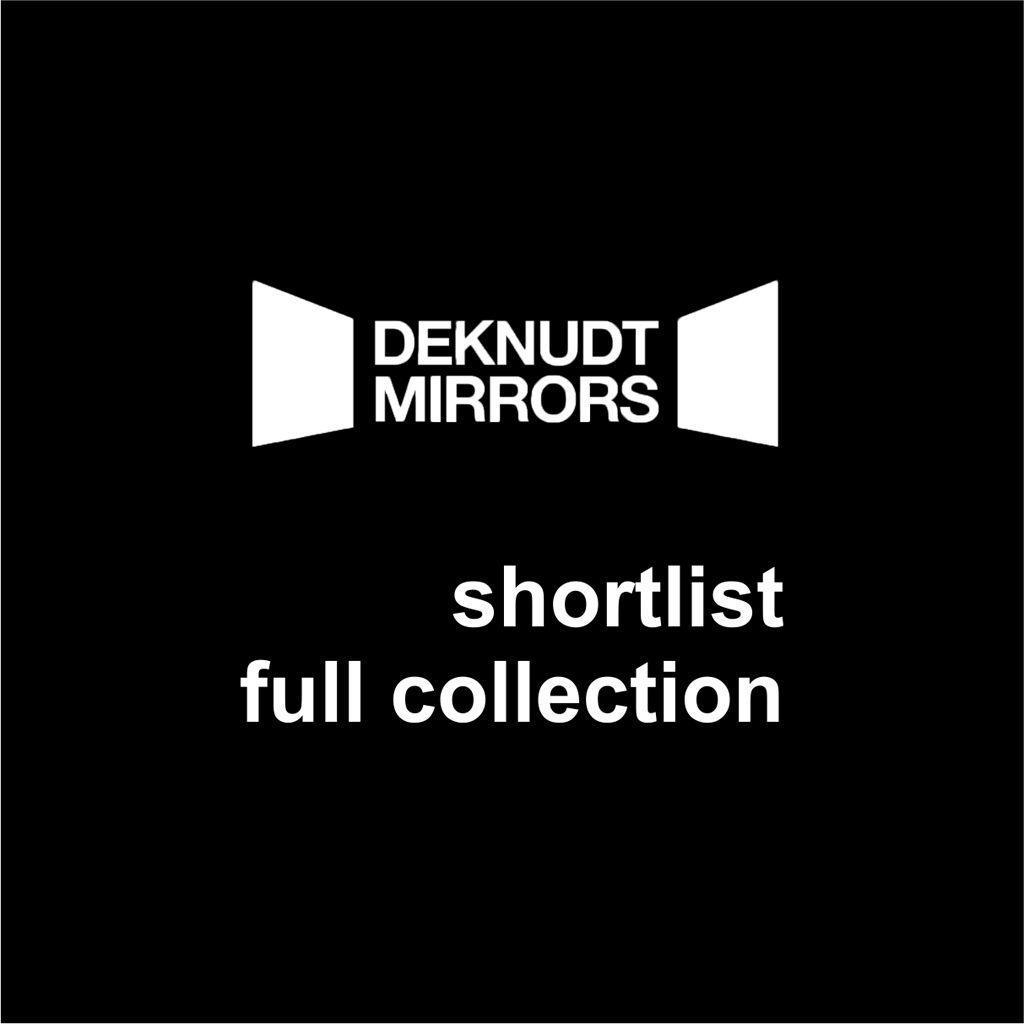 Deknudt Mirrors overzicht shortlist Collection